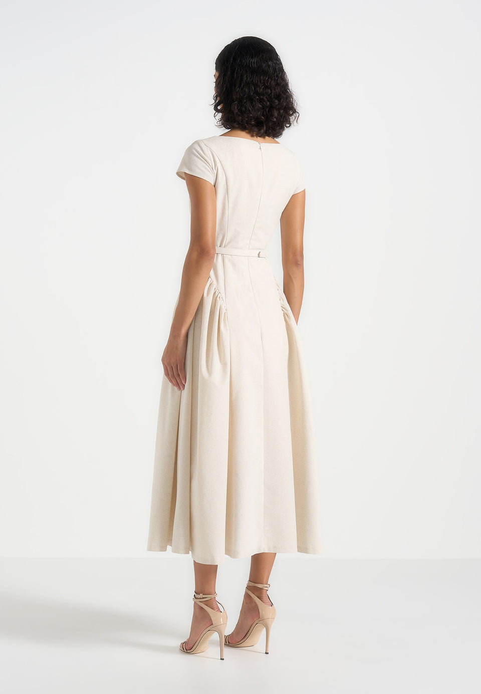 gaia-linen-boat-neck-belted-pleated-midi-dress-natural
