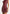 Tina - Leather Boat Neck Ruched Dress - Wine Red