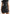 Tina - Leather Boat Neck Ruched Dress - Black