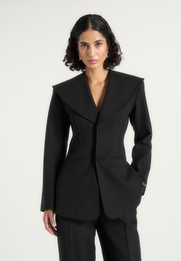 emy-shawl-hourglass-blazer-black