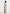 Aurore - Mock Neck Ring Belt Pleated Leg Jumpsuit - Beige
