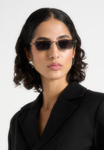 Kai - Frameless Sunglasses - Silver