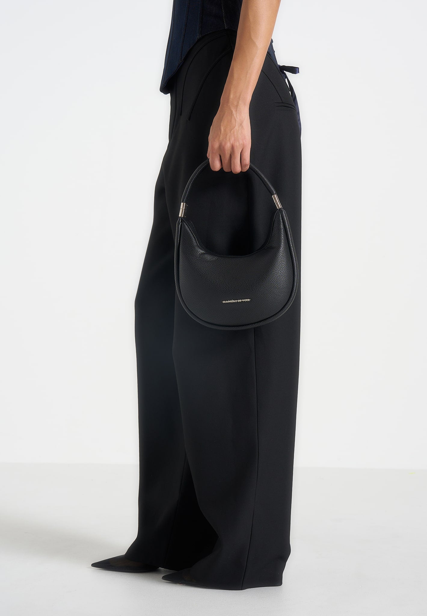 Suki - 3-In-1 Leather Mini Bag - Black
