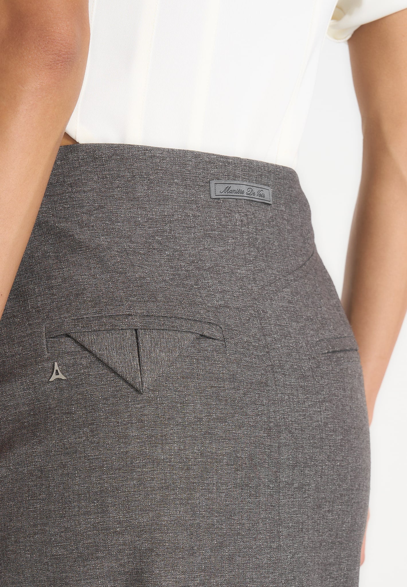 regine-tailored-box-pleat-maxi-skirt-marl-grey