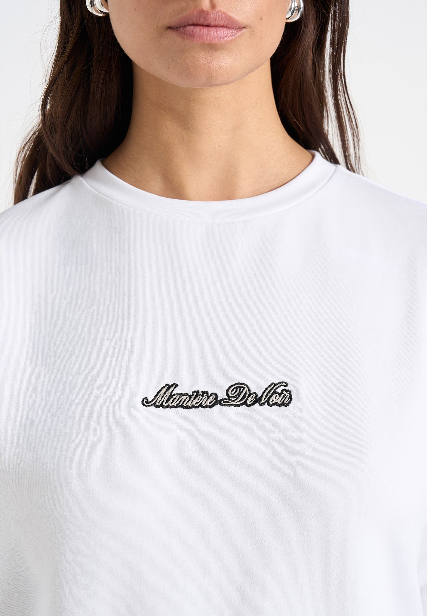 TS001 - Unisex Signature Relaxed fit Cotton T-Shirt - White