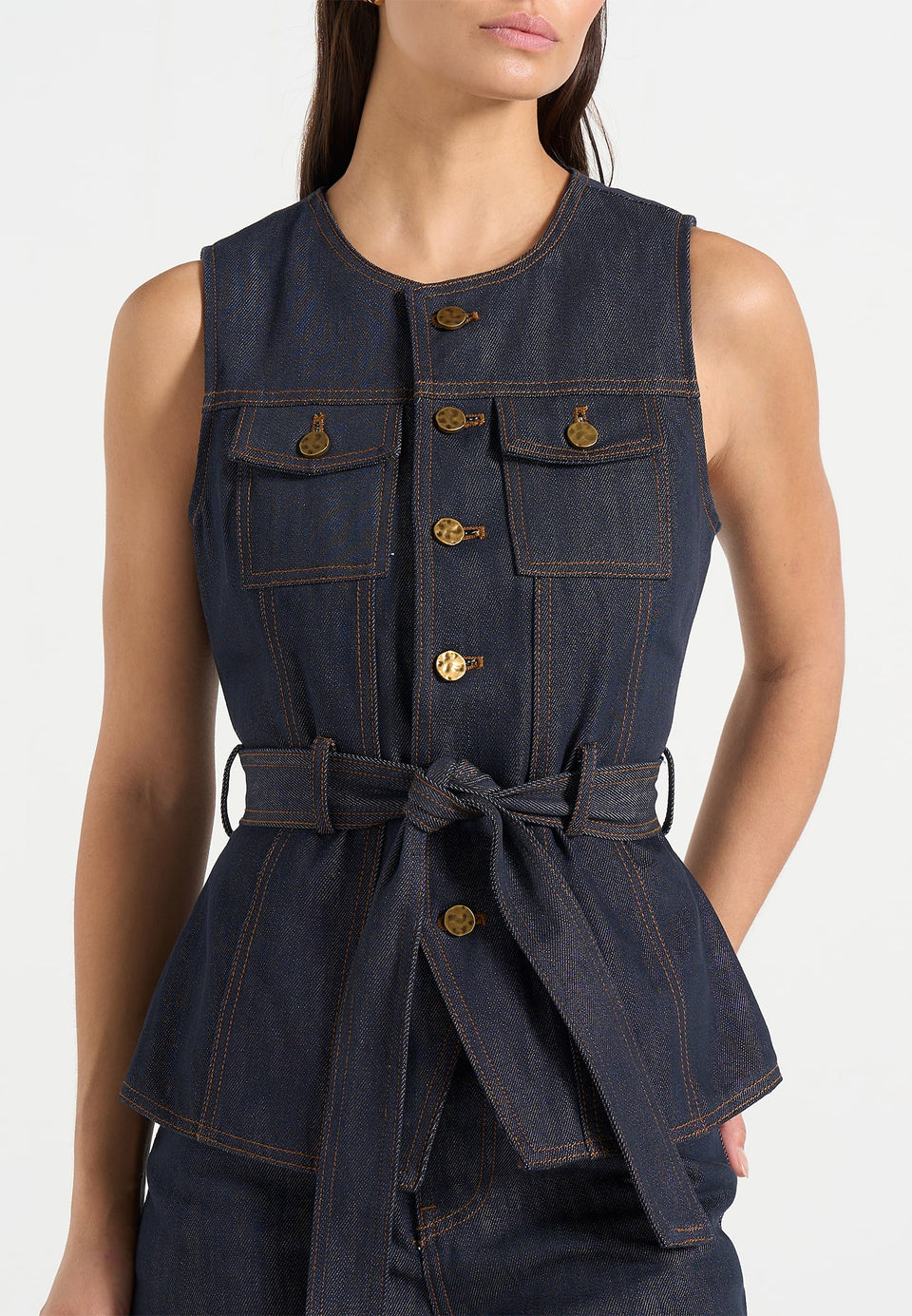 darcy-crew-neck-denim-waistcoat-polished-indigo
