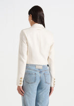 Daphina - Tailored Jacket - Off White