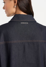 Asher - Unisex Denim Shirt - Indigo