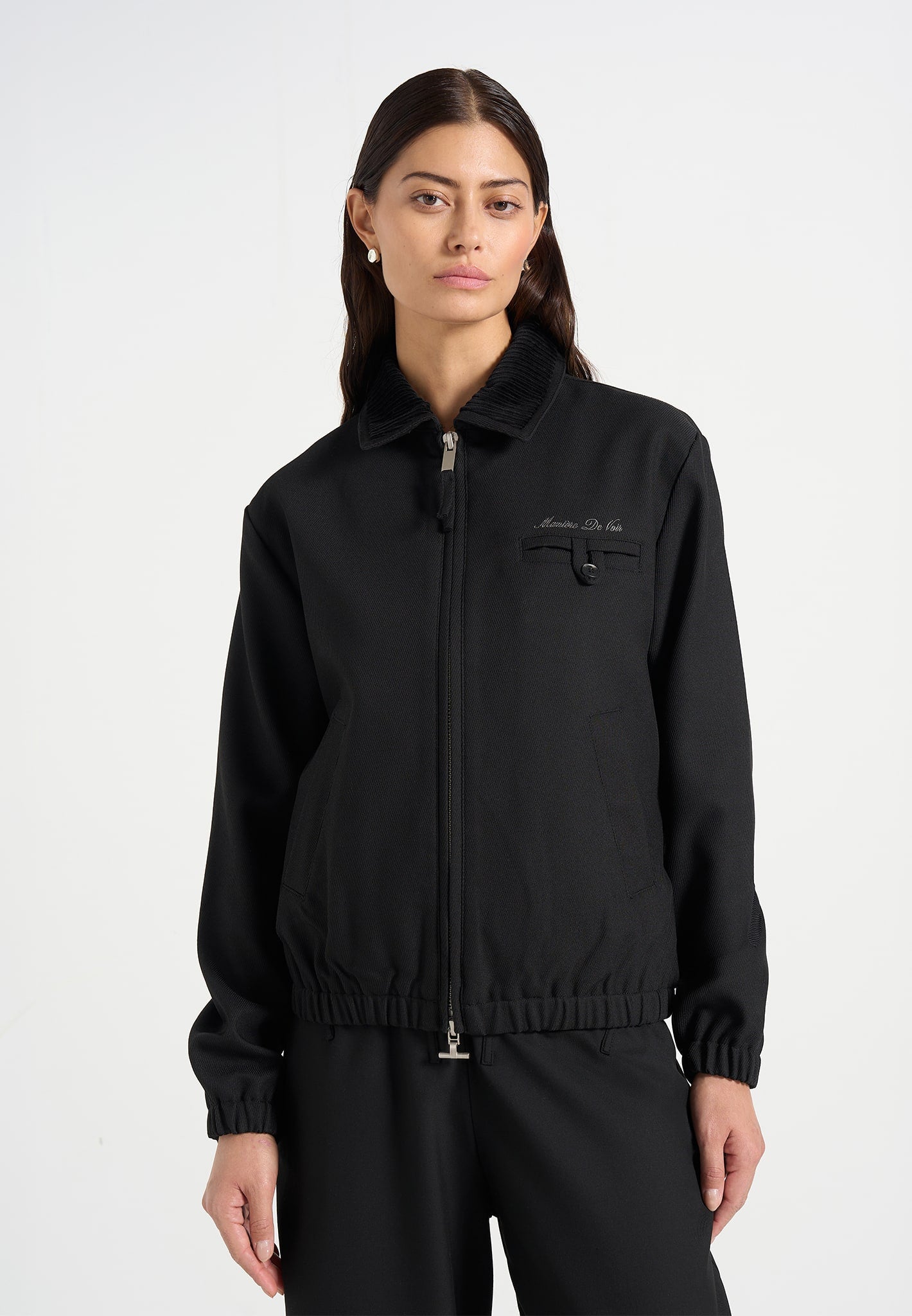 Kilian - Unisex Twill Signature Jacket - Black