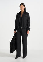 Kilian - Unisex Twill Signature Jacket - Black