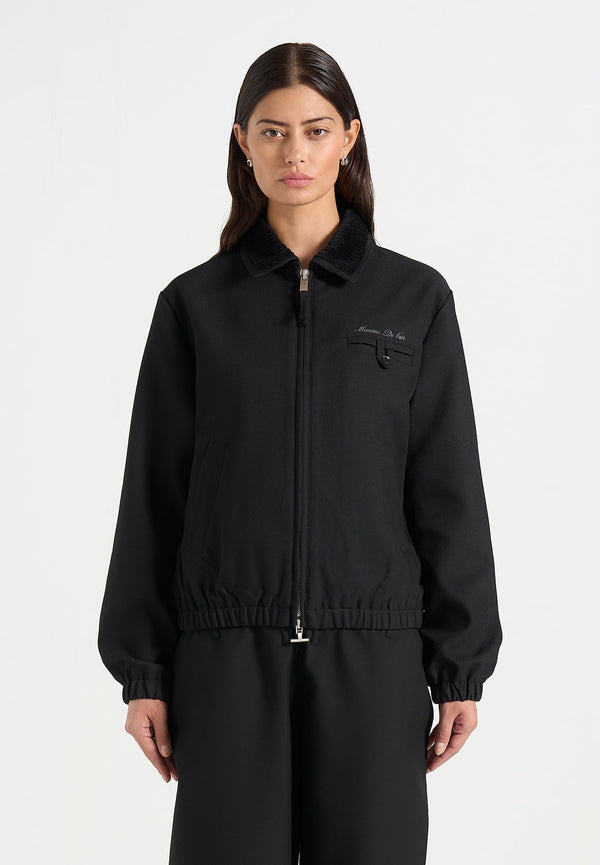 Kilian - Unisex Twill Signature Jacket - Black