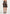 Hazel - Vintage Leather Wrapover Bermuda Shorts - Brown