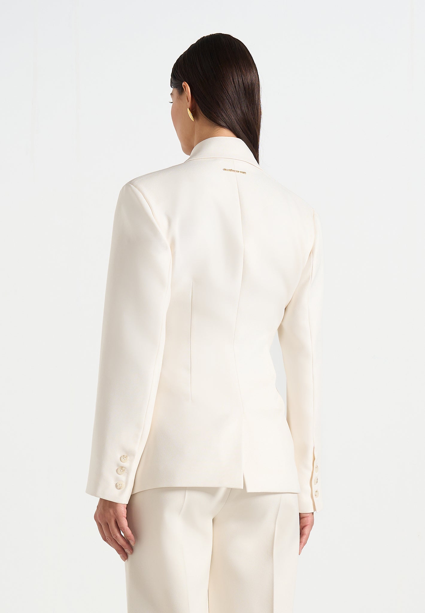 Maia - Double Breasted Blazer - Off White