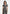 Yolanda - Tailored Peplum Waistcoat - Grey Speckle