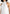 Macy - Halter Neck  Open Back Cotton Crochet Maxi Dress - White