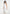 Macy - Halter Neck  Open Back Cotton Crochet Maxi Dress - White