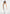 Corina - Satin Corset Cowl Lace Maxi Dress - White