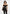 Martine - Pointelle Knit Bardot Jumpsuit with Belt - Black
