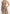 June - Chain Belt Cut-Out Georgette Halter Maxi Dress - Animal