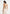 Ava - Halterneck Embellished Corset Gathered Maxi Dress - Cream