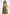 Elva - Smocked Waist Cotton Maxi Dress - Khaki