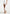 Anouk - Cap Sleeve Ring Detail Drape Mini Dress - White