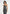 Tabitha - Tailored Pinstripe Bandeau Belted Maxi Dress - Grey