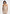 Tabitha - Tailored Bandeau Belted Maxi Dress - Beige