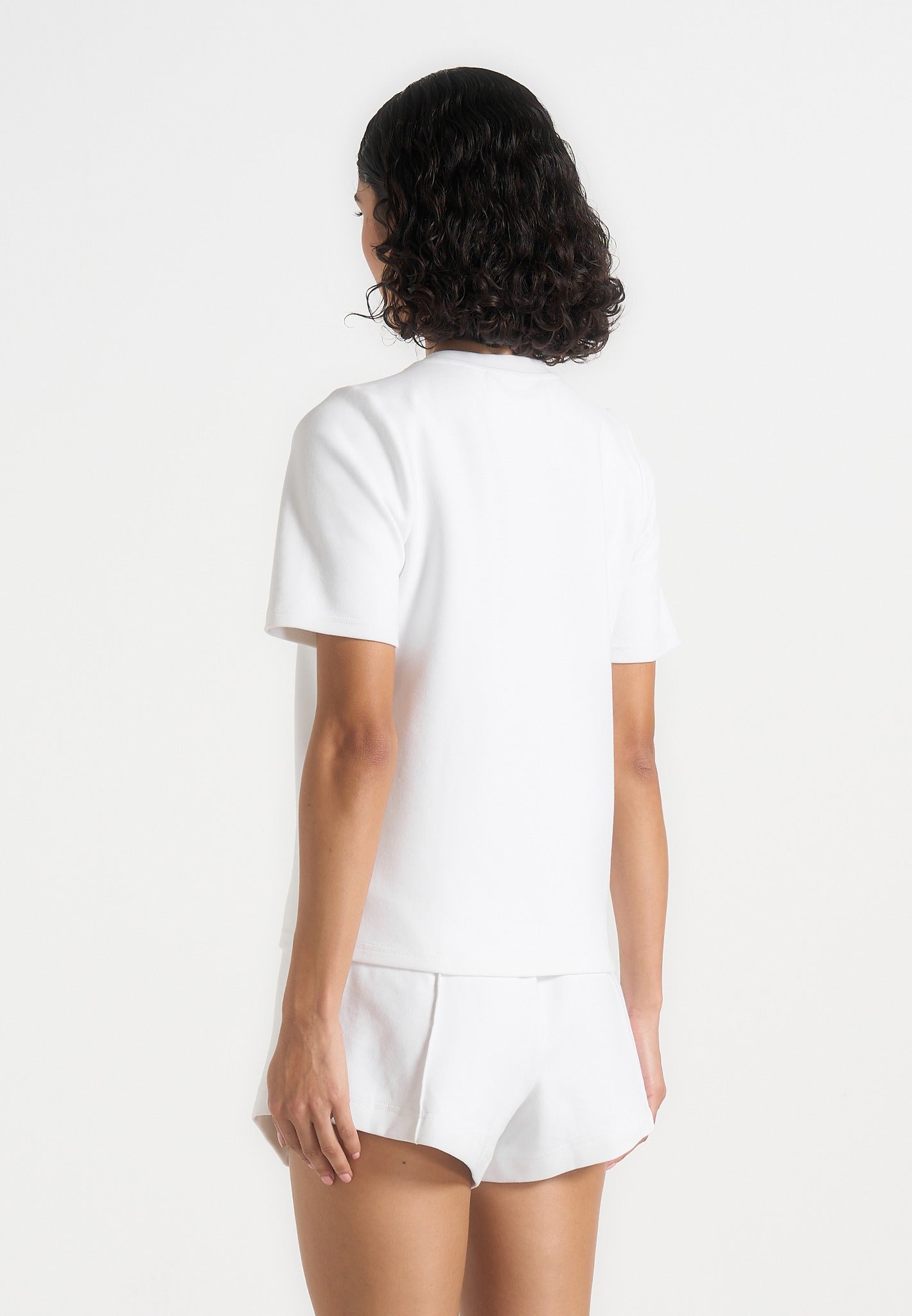 TS002 - Short Sleeve Cotton T-Shirt - White