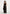 Ivanna - Elasticated Wide Leg Striped Cotton Trousers - Black/Brown
