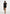SH002 - Gathered Waist Cotton Shorts - Black