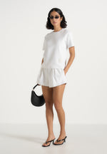 TS002 - Short Sleeve Cotton T-Shirt - White