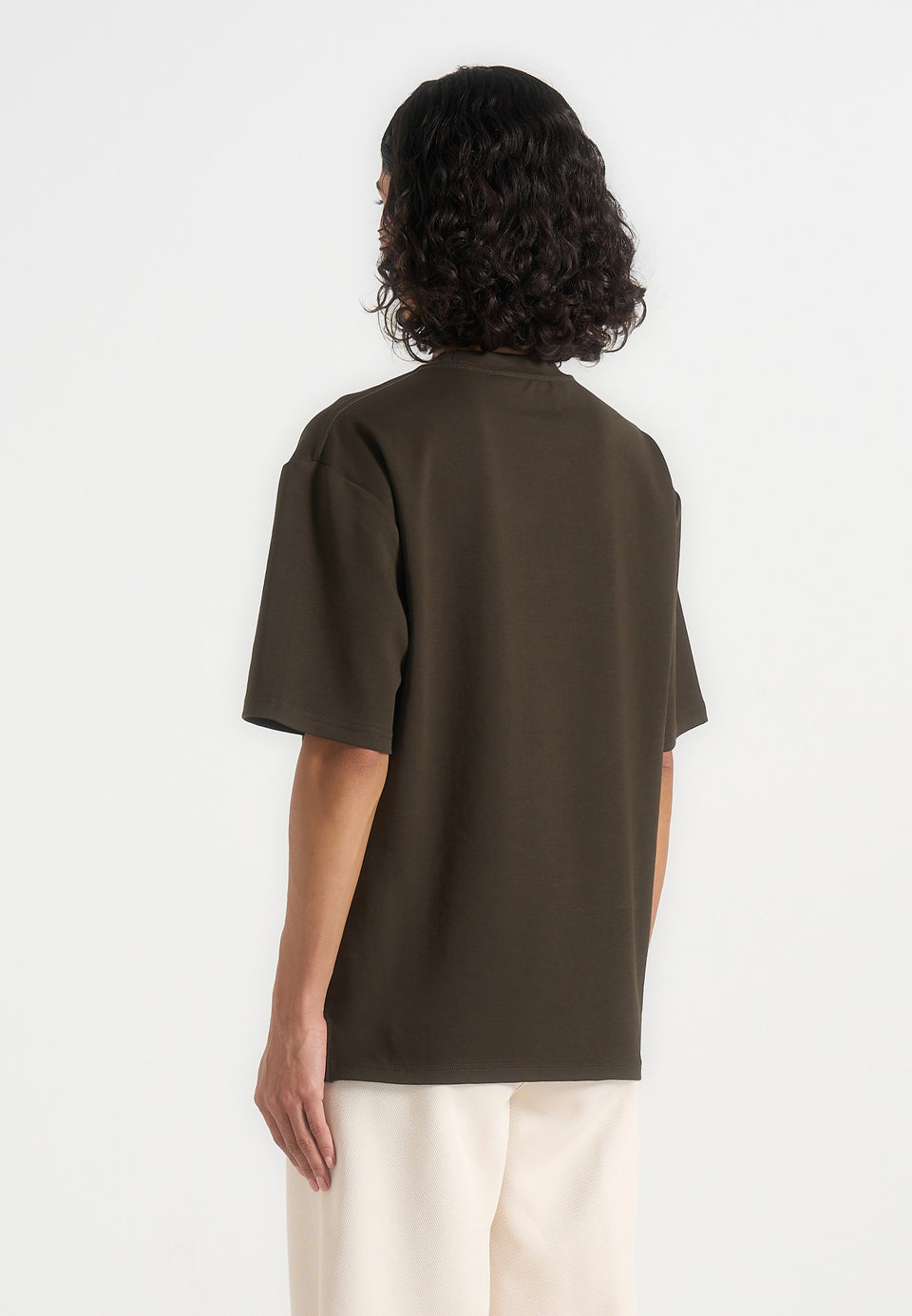 TS007 - Unisex Relaxed Fit Cotton T-Shirt - Olive