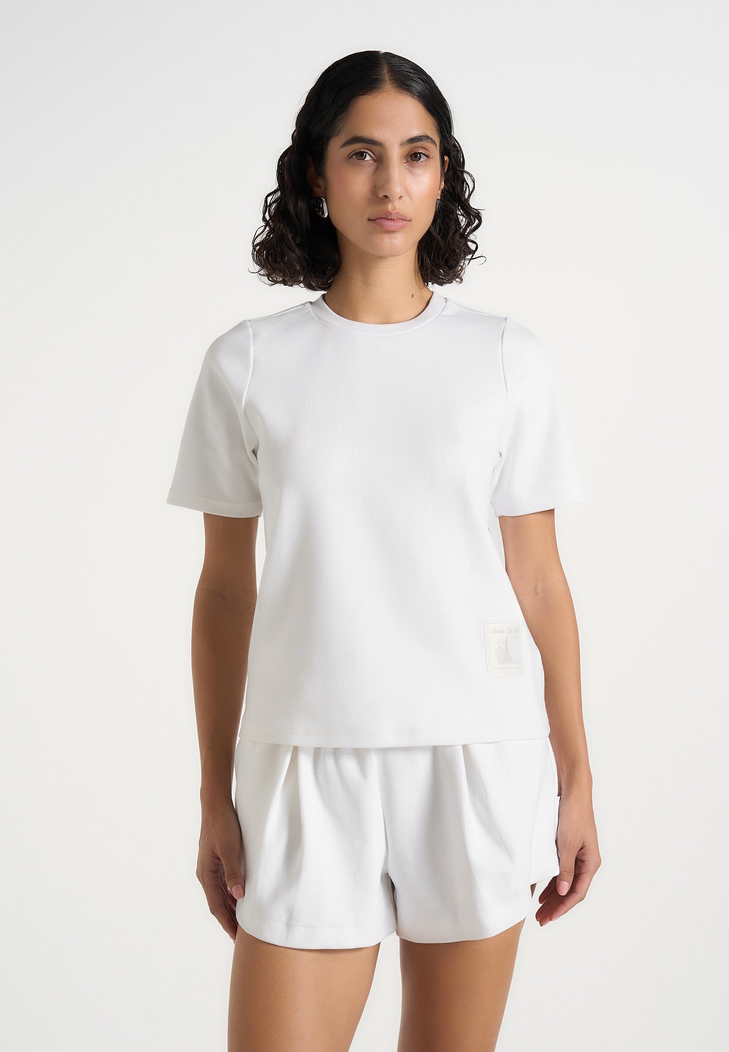 TS002 - Short Sleeve Cotton T-Shirt - White 