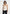 Mathilda - Satin Scoop Neck Open Back Vest - Ivory