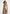 June - Chain Belt Cut-Out Georgette Halter Maxi Dress - Animal