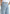 Anne - Denim High Waisted Boucle Cargo Pants - Mid Blue