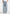 Anne - Denim High Waisted Boucle Cargo Pants - Mid Blue