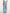 Anne - Denim High Waisted Boucle Cargo Pants - Mid Blue