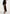 Anouk - Cap Sleeve Ring Detail Drape Mini Dress - Black