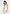 Naya - Asymmetric Lace Maxi Dress - White