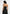 Elva - Smocked Waist Cotton Maxi Dress - Black