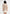 Baya - Tailored Cinch Waist Pleated Blazer Dress - Beige