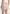 Elise - Tailored Pleated Skort With Belt - Beige