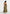 Elva - Smocked Waist Cotton Maxi Dress - Khaki