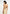 Saffron - Satin Belted Maxi Dress - Gold