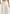 Flora - Box Pleat Wide Leg Belted Trousers - White