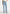 Frida - Eiffel Detail Straight Leg Denim Jeans - Mid Blue
