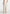 Ivanna - Elasticated Wide Leg Striped Cotton Trousers - Cream