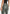 Ambre - Leather Lace Up Flared Trousers - Olive